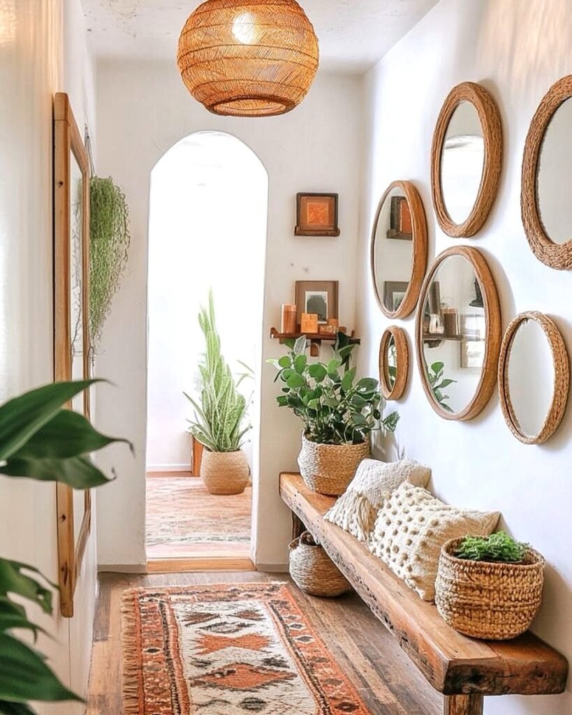 Use A Long Rustic Bench