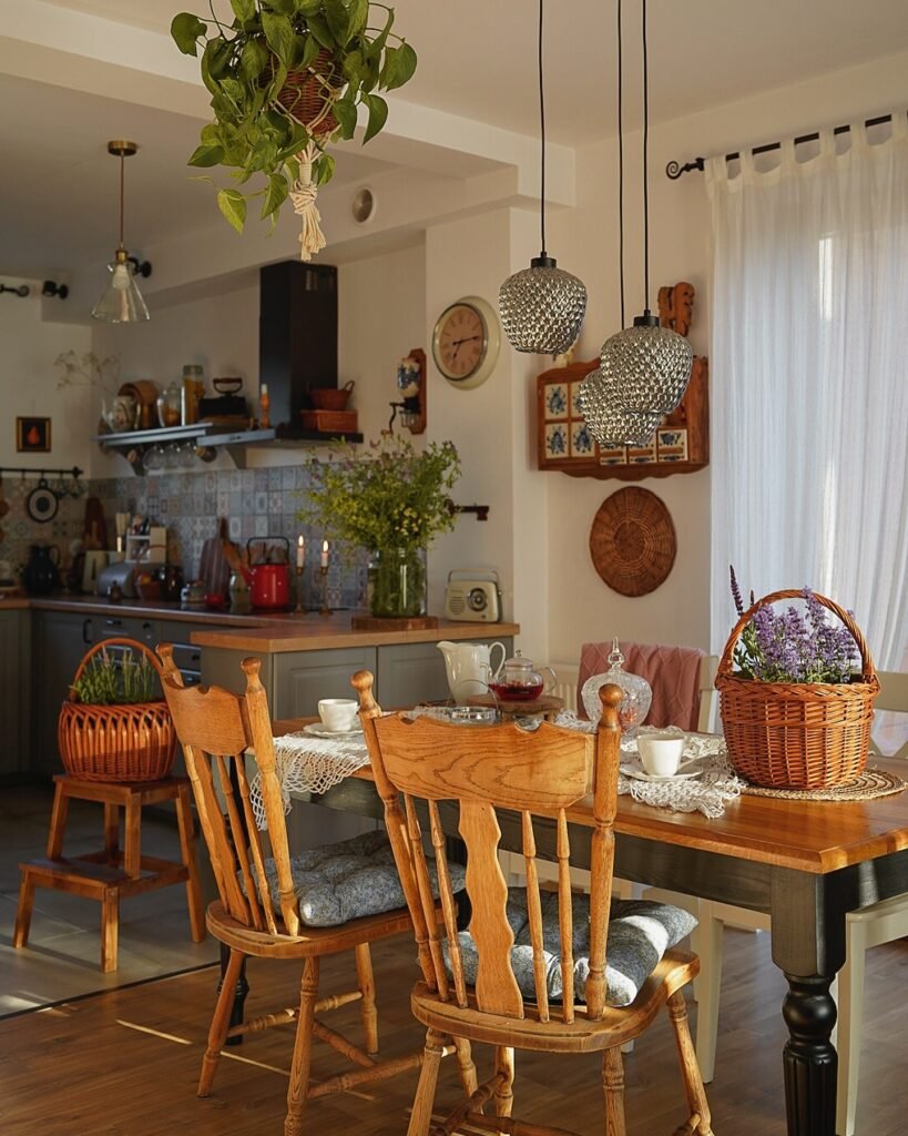 Vintage Dining Warmth