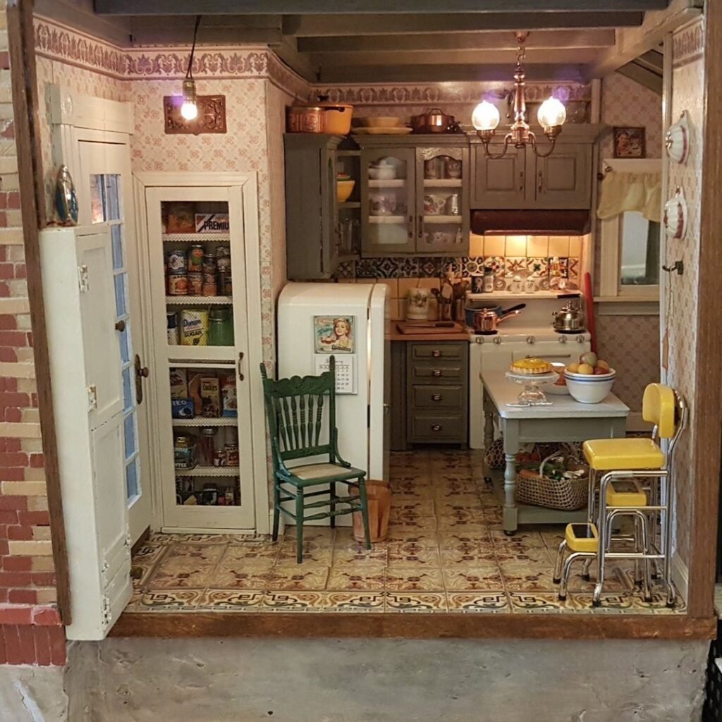 Vintage Pantry Corner