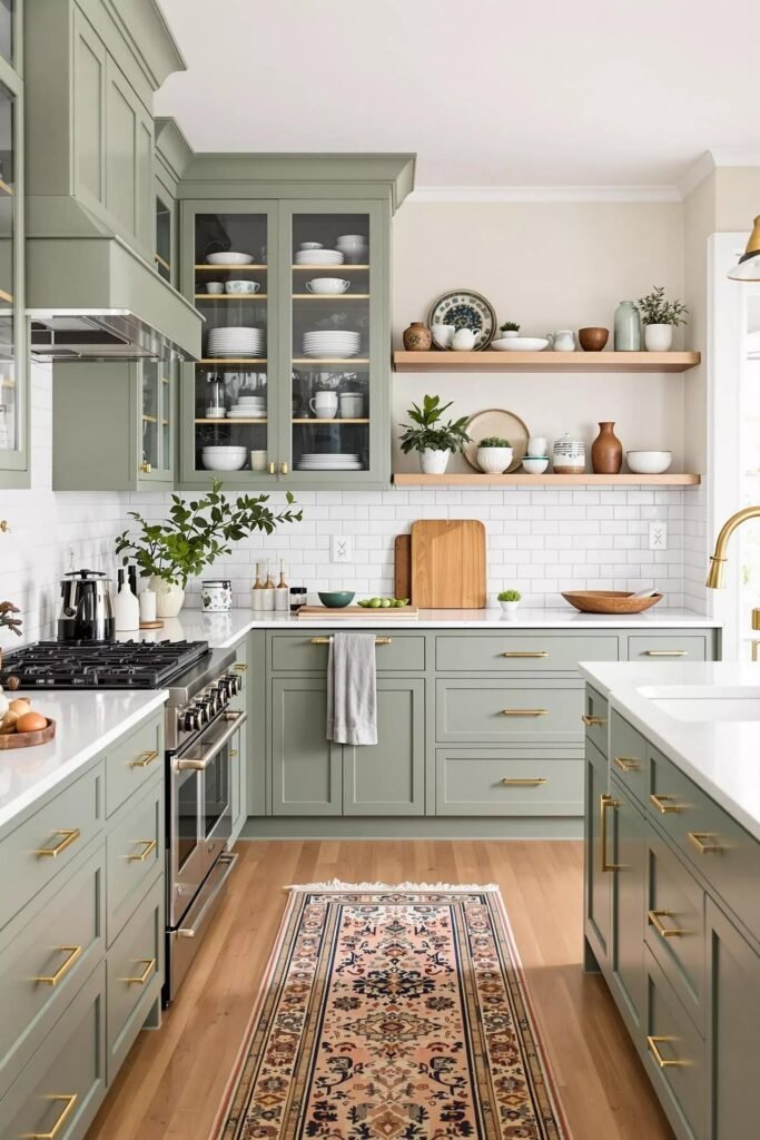 Balance Shelves with Cabinets