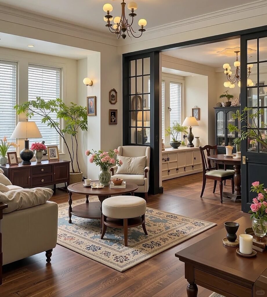 Black-Framed Room Dividers