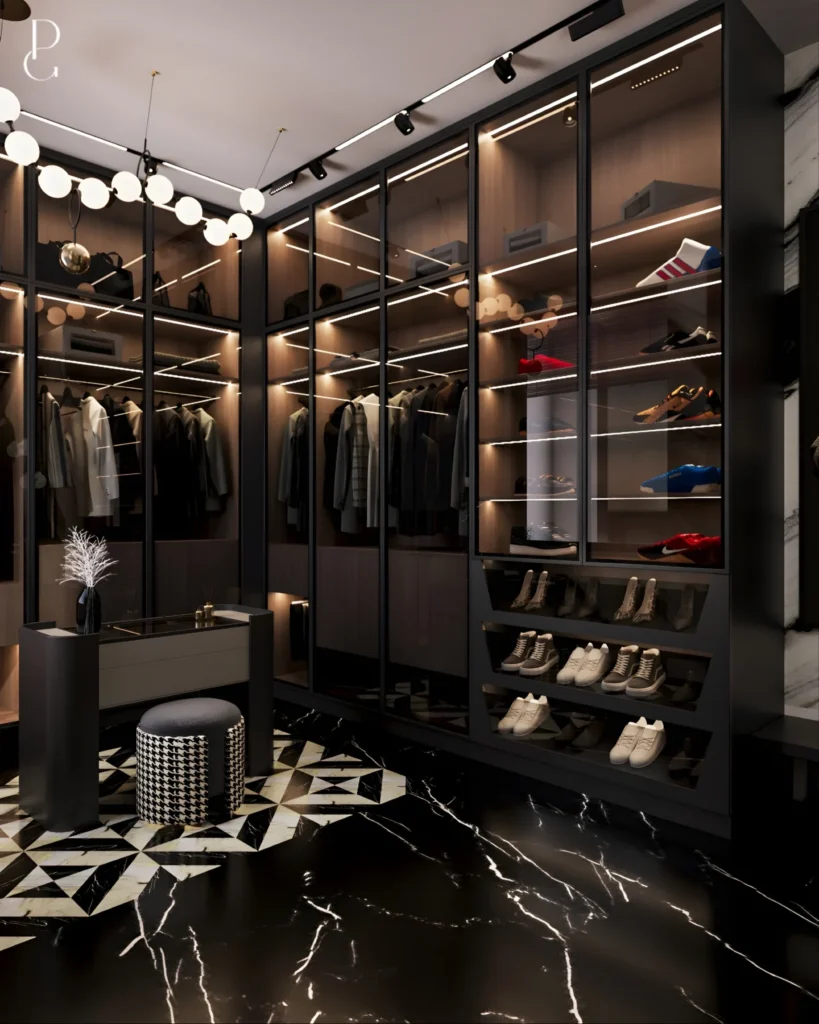 Bold Black Cabinetry