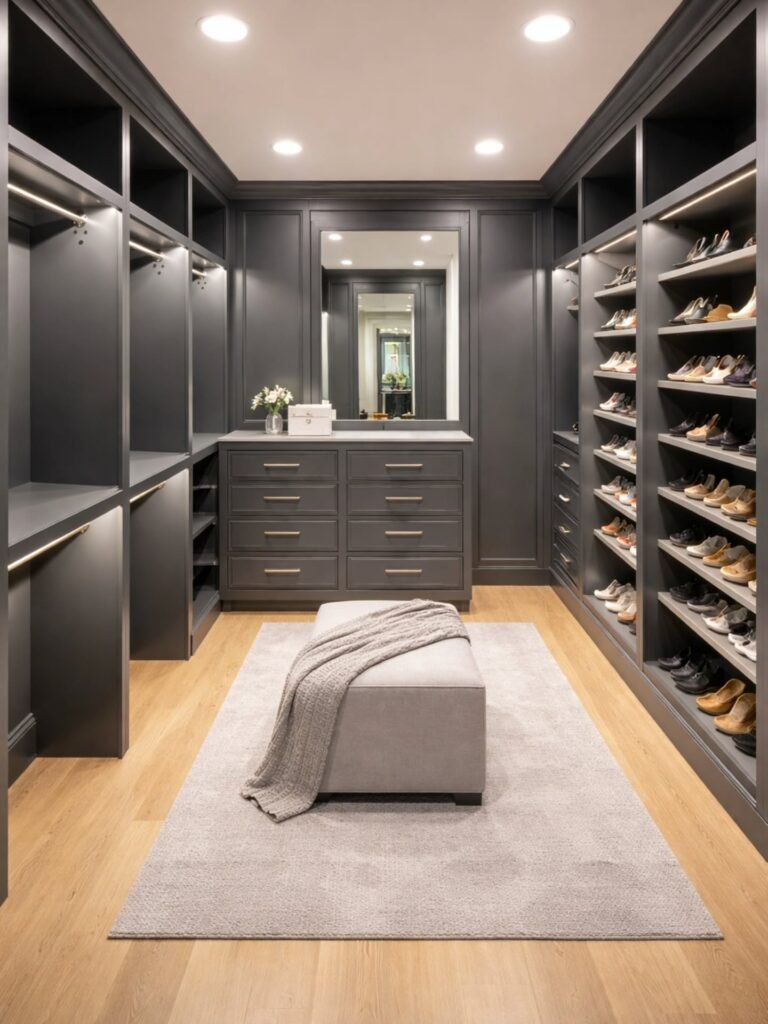 Charcoal Closet Retreat