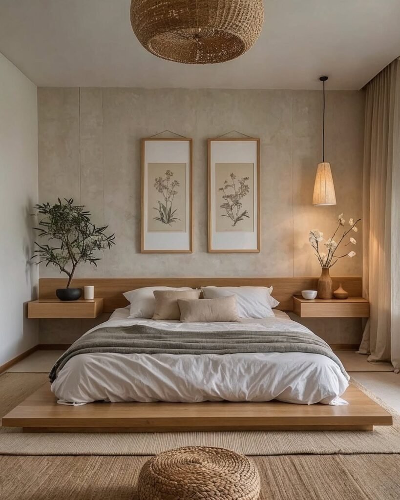Choose Floating Bedside Shelves
