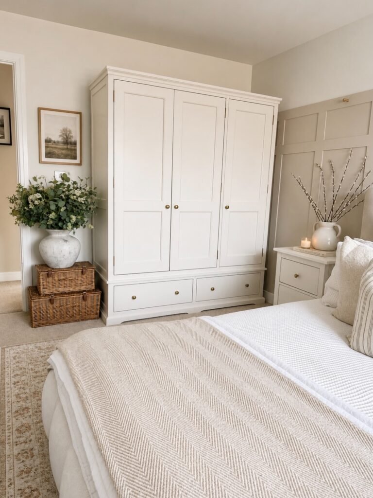 Classic White Wardrobe