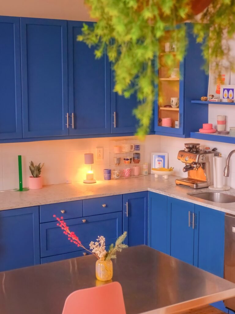 Cobalt Blue Cabinetry