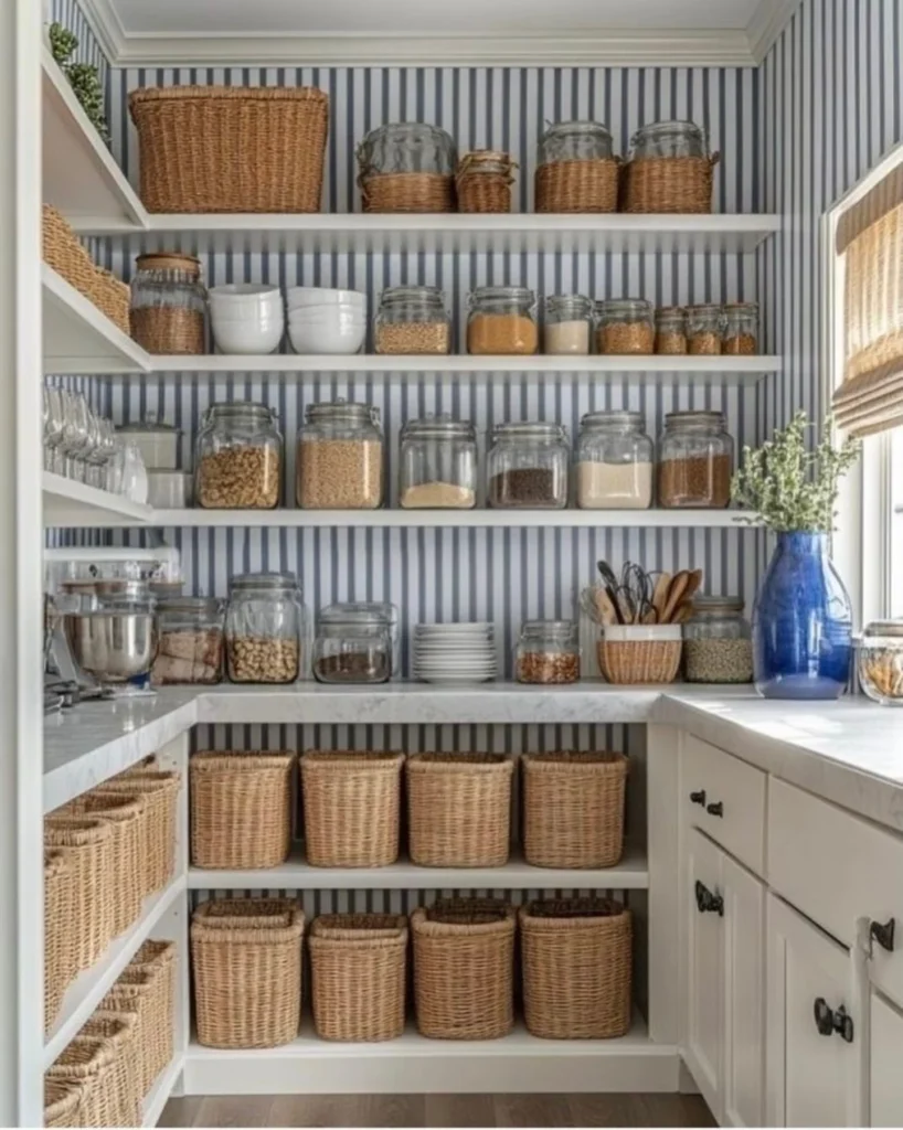 Coordinate a Walk-In Pantry