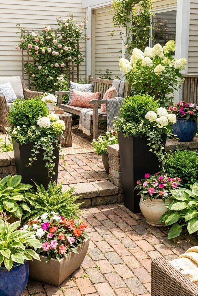 Cottage Flower Patio