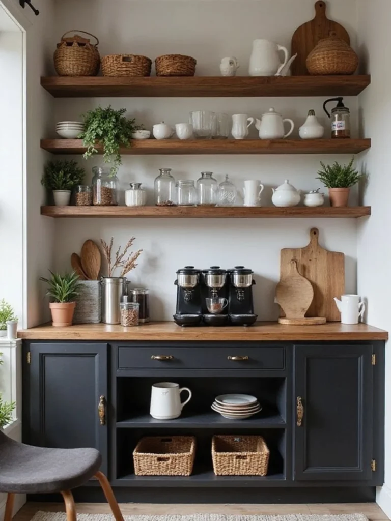 Create a Rustic Coffee Station
