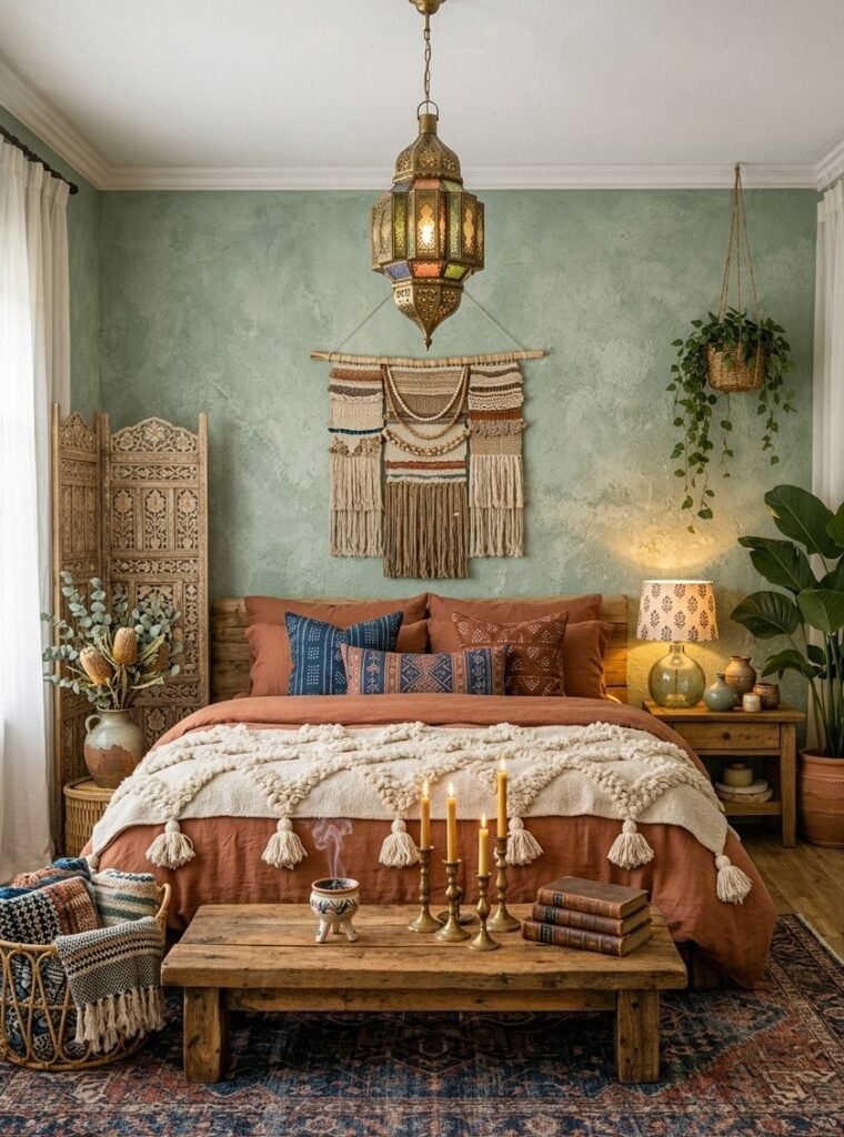 Create a Textured Bedroom