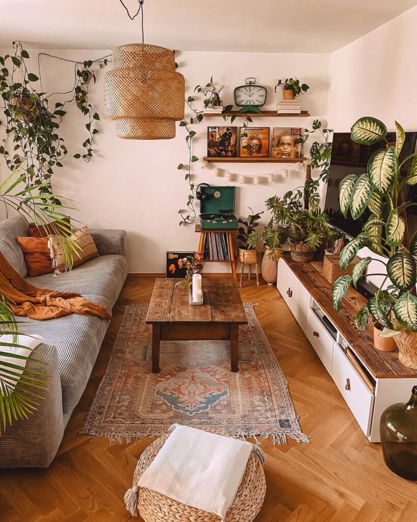 Fill Corners With Greenery