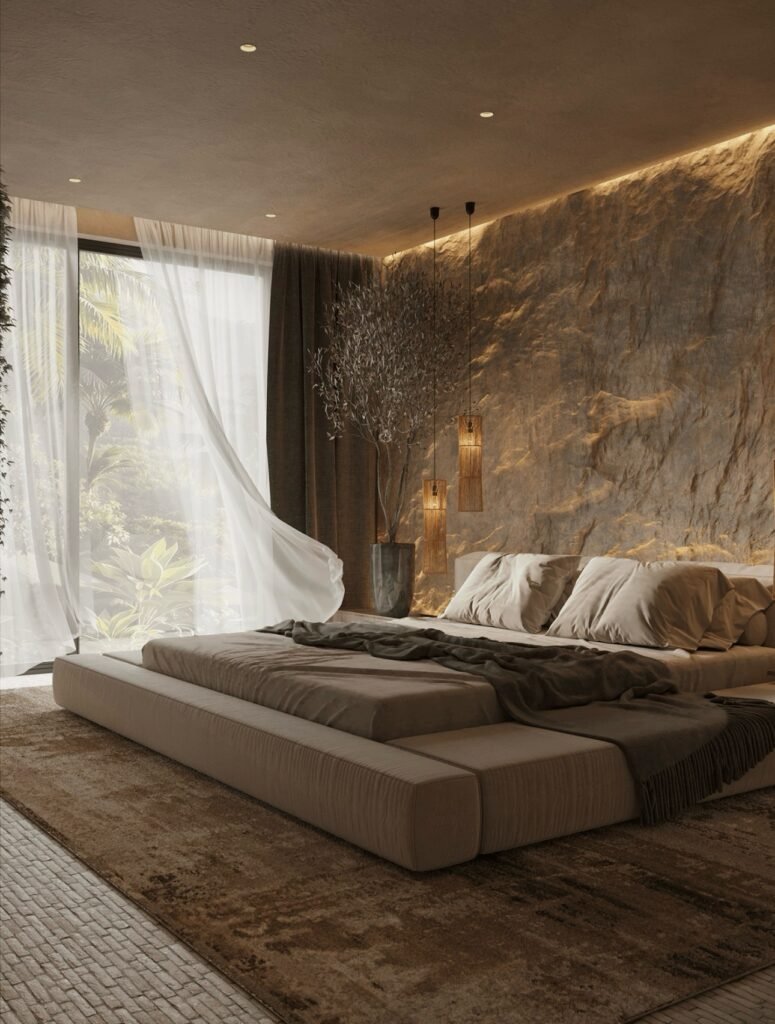 Highlight a Textured Wall