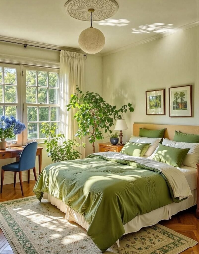 Introduce Restful Olive Green