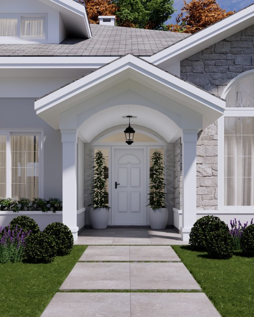 Keep the Exterior Symmetrical