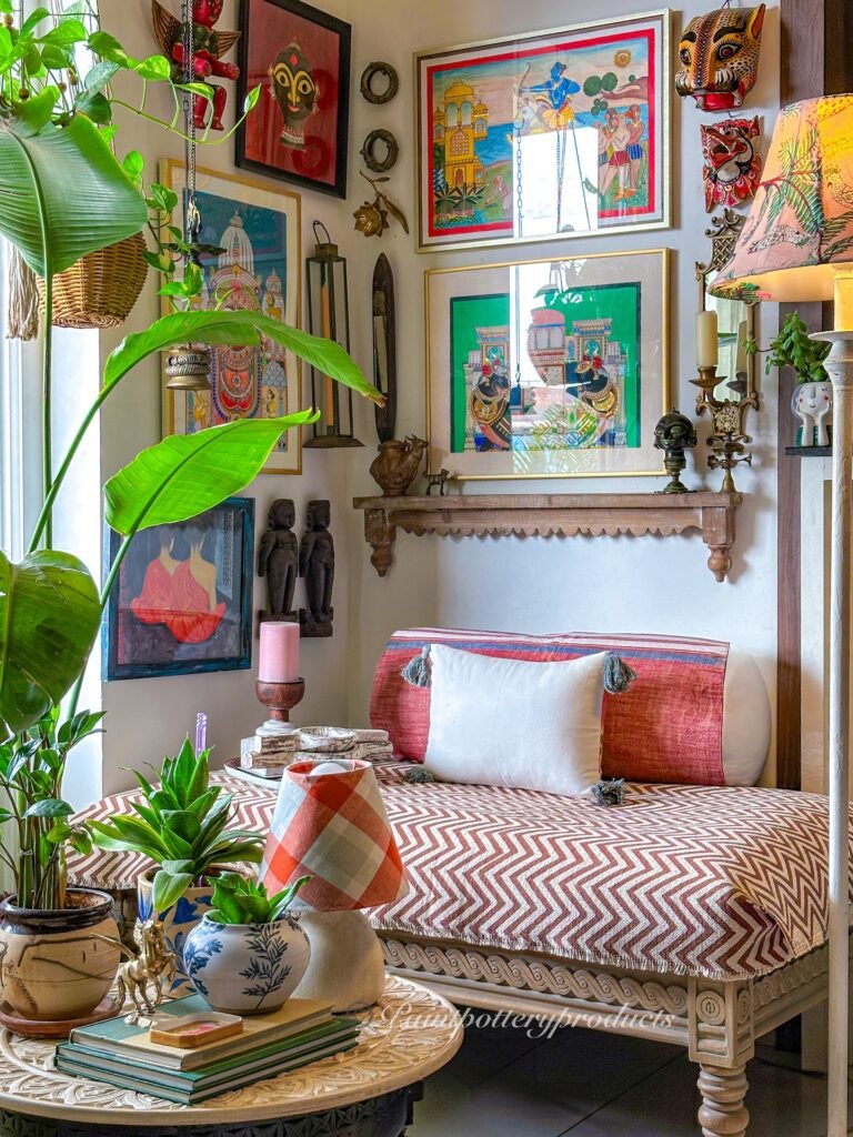Mix Art and Greenery