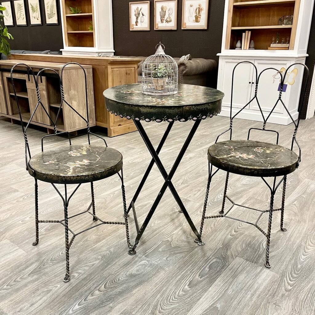 Paint a Vintage Bistro Set