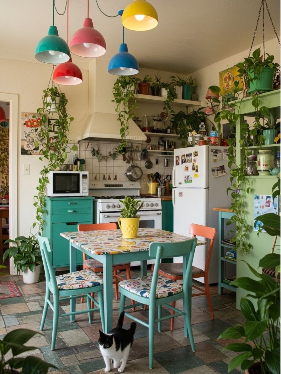 21 Colorful Kitchen Ideas Full of Personality