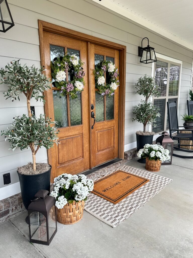 Polished Olive Tree Entry