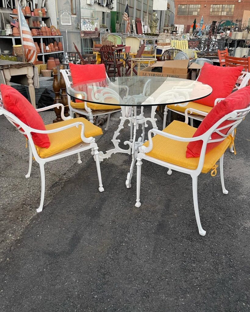 Refresh Vintage Metal Dining