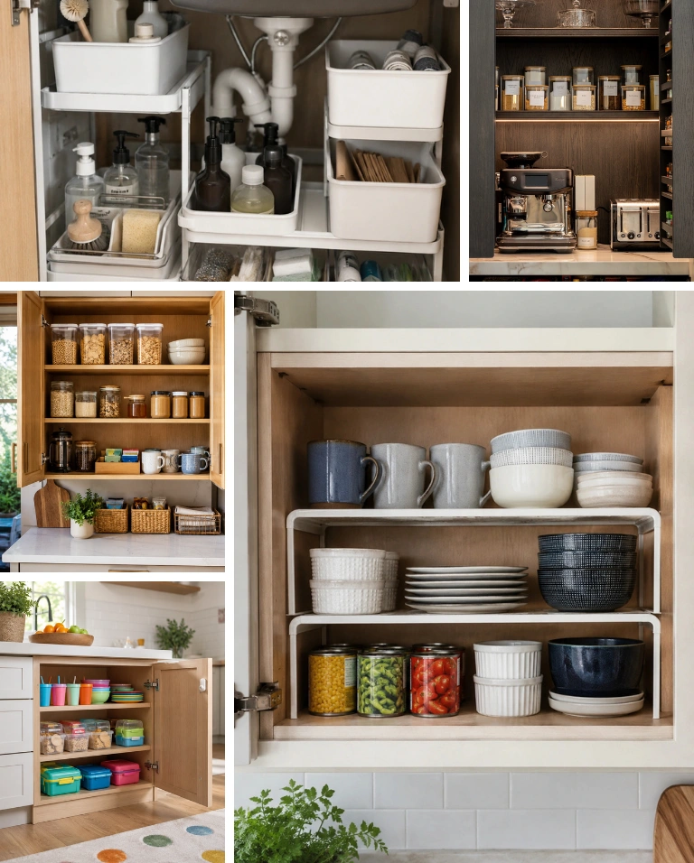 Smart Kitchen Cabinet Storage Ideas for a Calmer Kitchen