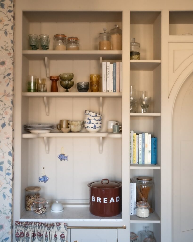 Style a Built-In Pantry