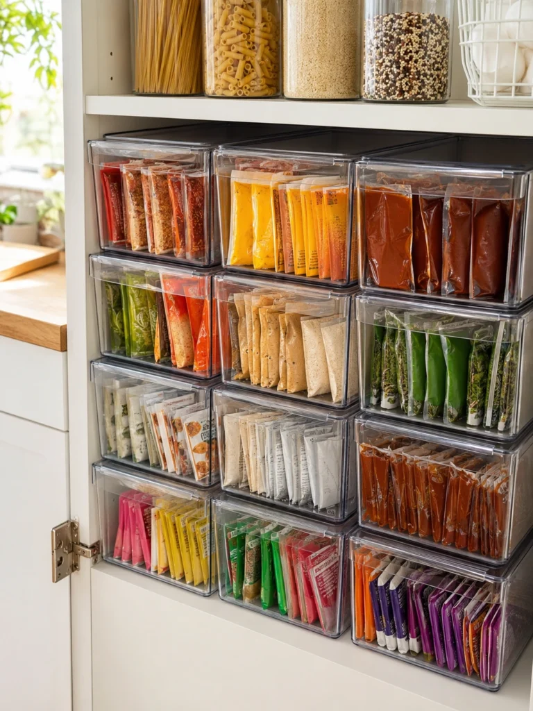 Use Mini Drawers for Small Packets