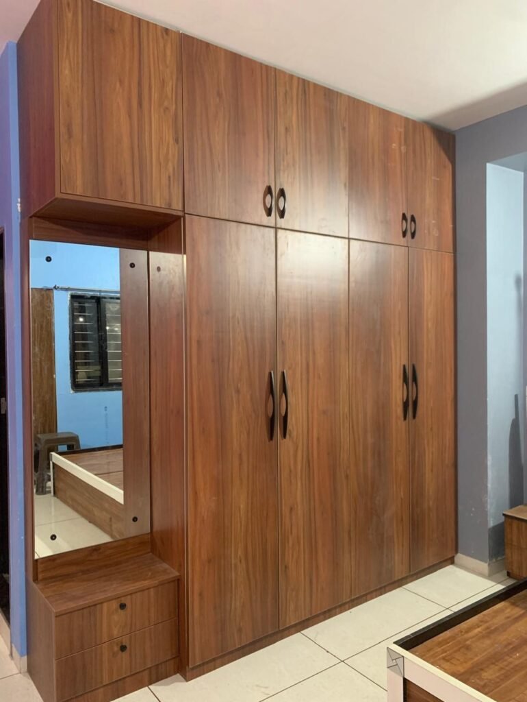 Wardrobe With Dressing Station