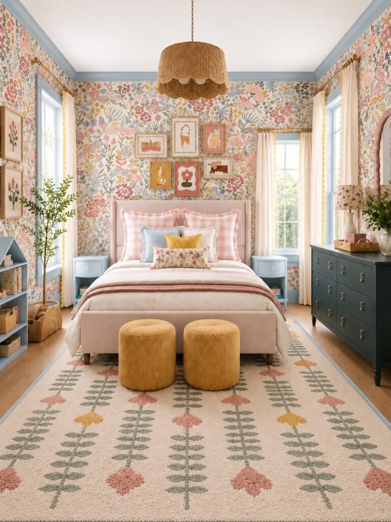 Wrap Walls in Florals