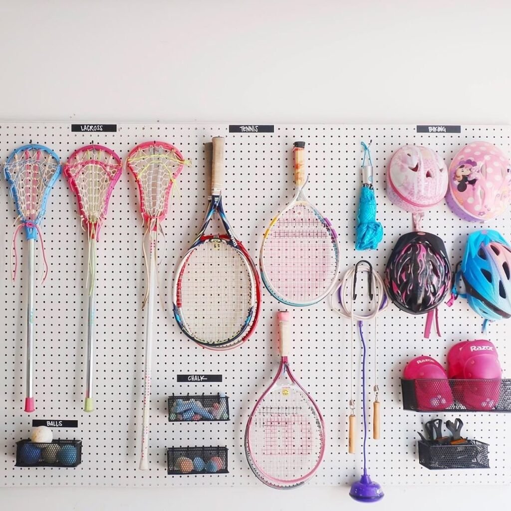Add a Flexible Pegboard Panel