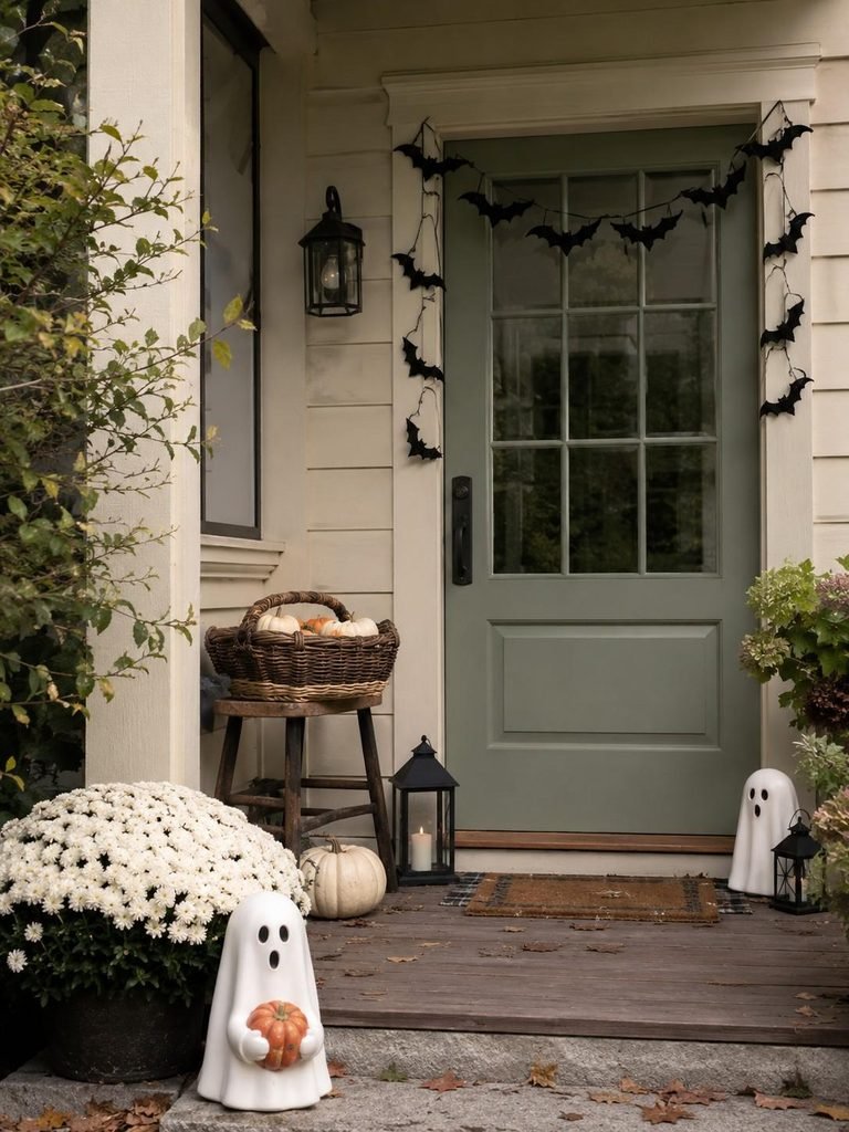 Bat Garland Door