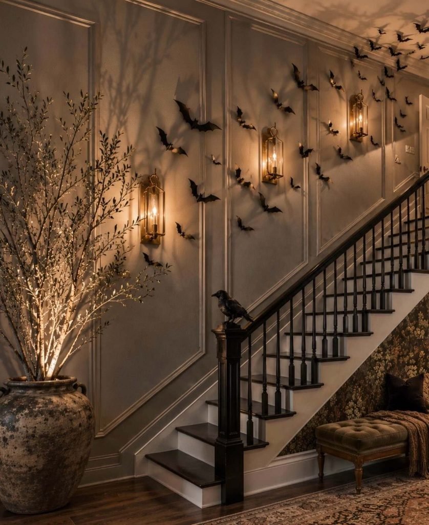 Bat Swarm Stairs