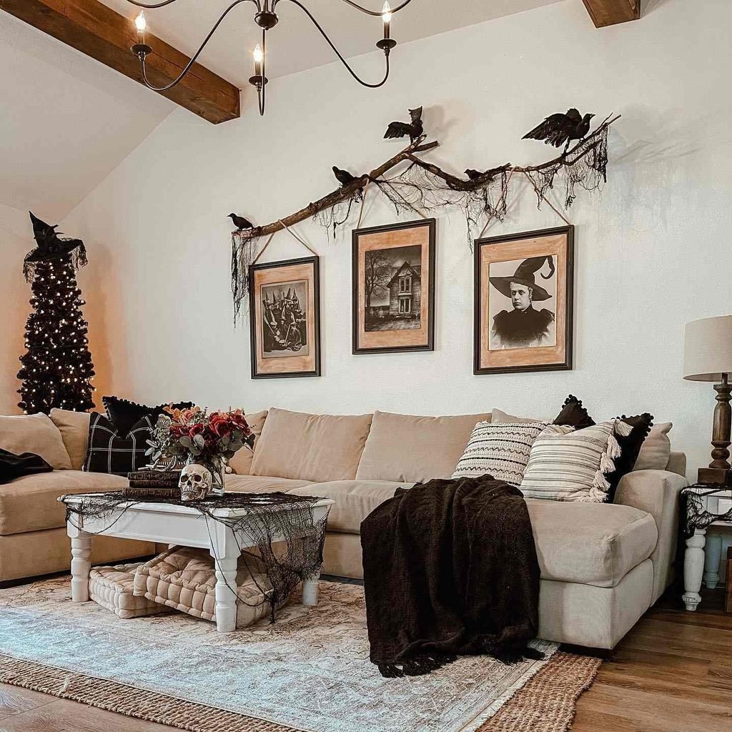 Halloween Living Room Decor