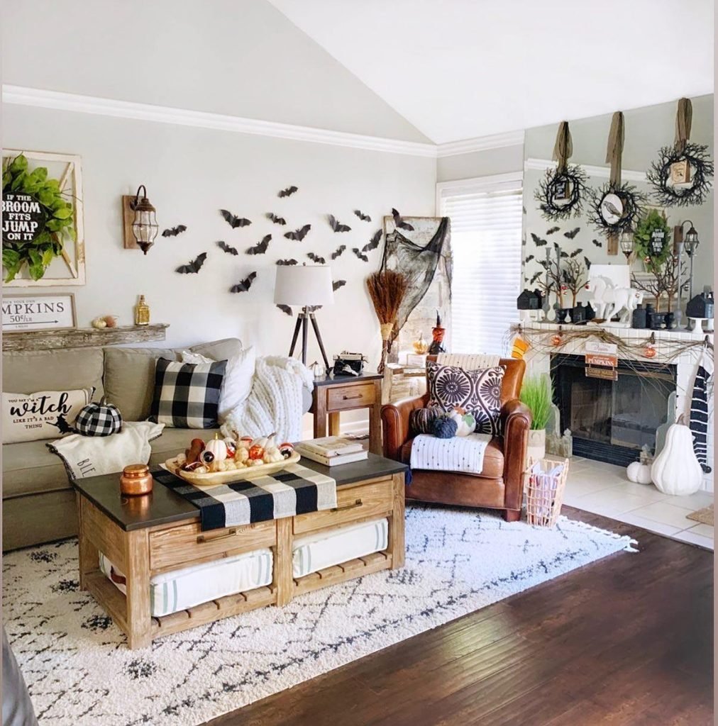 Halloween Living Room Decor