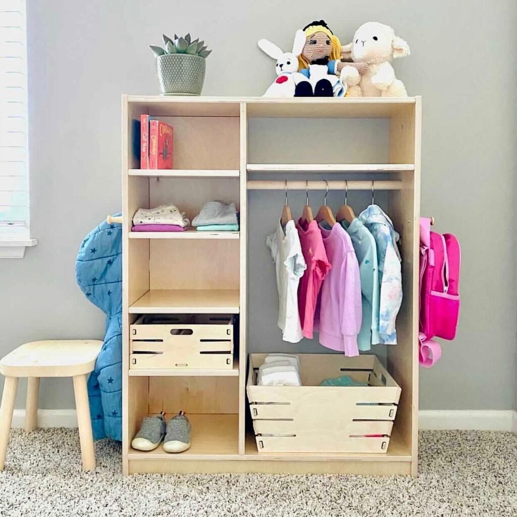 Build a Child-Height Dressing Zone