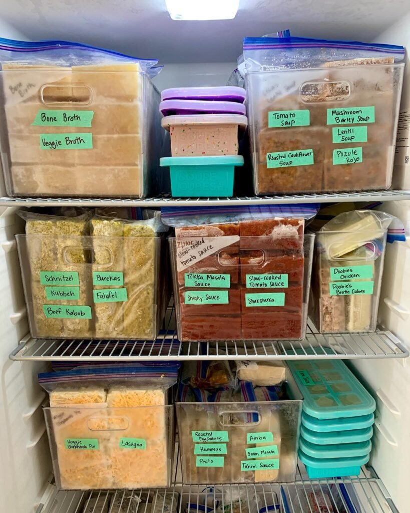Create a Freezer Map Before Rearranging