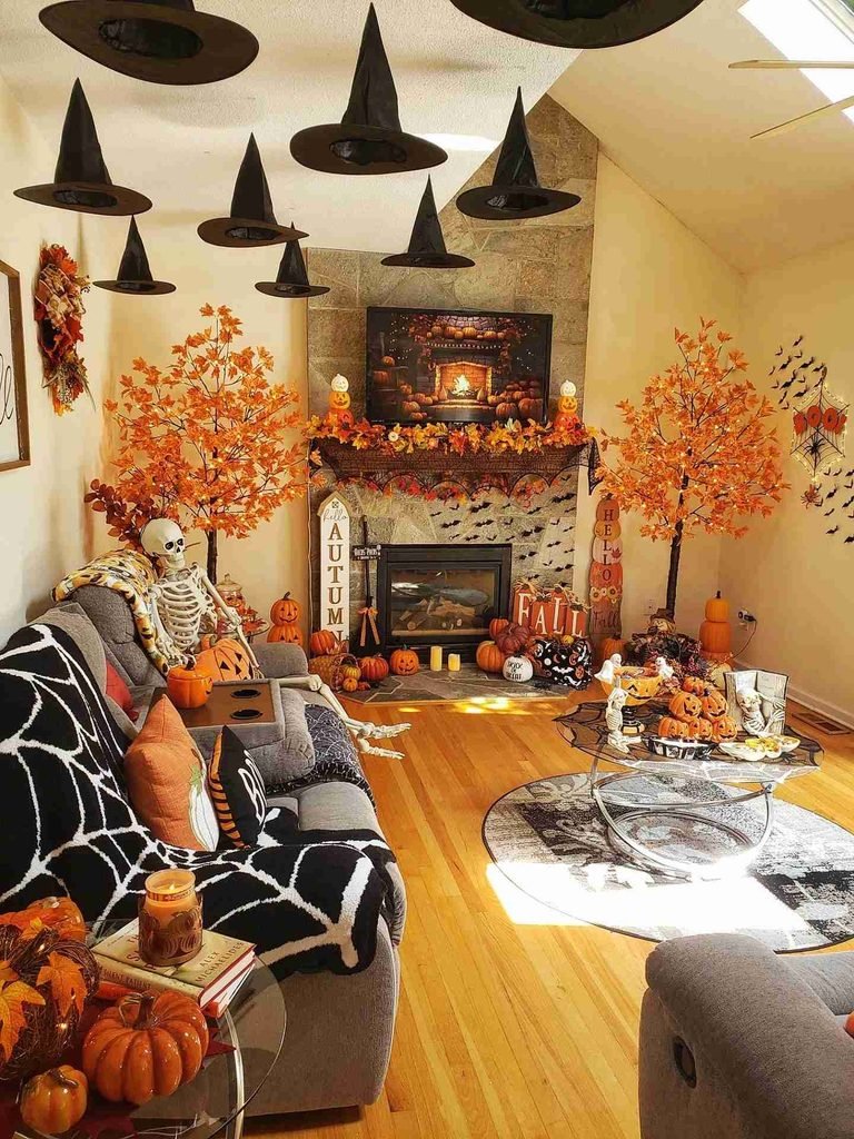 Halloween Living Room Decor