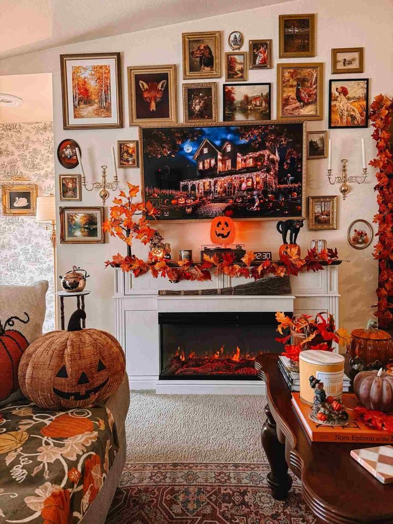 Halloween Living Room Decor