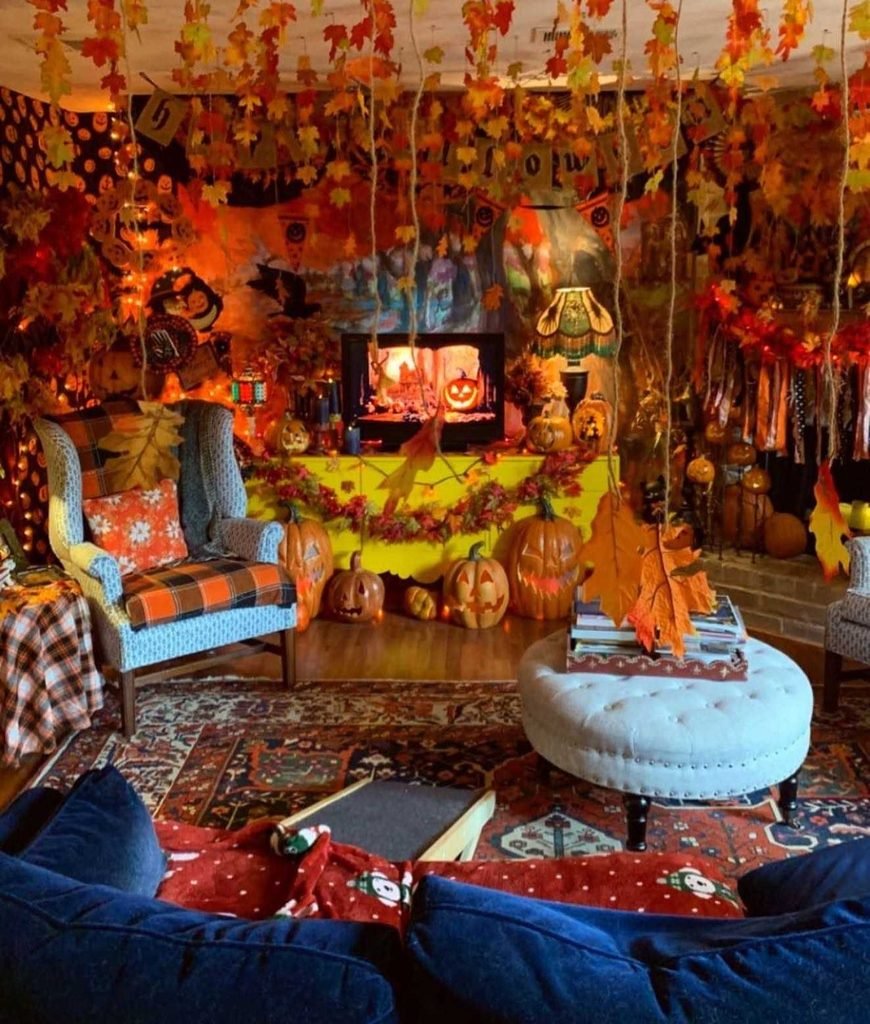 Halloween Living Room Decor