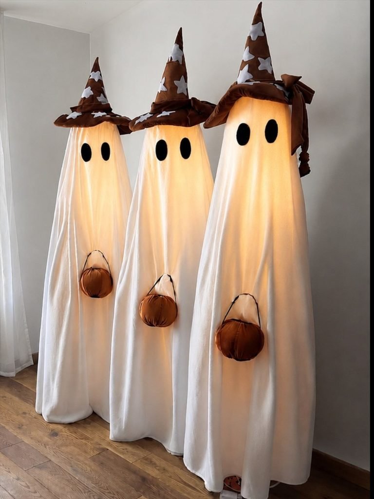Glowing Ghost Trio