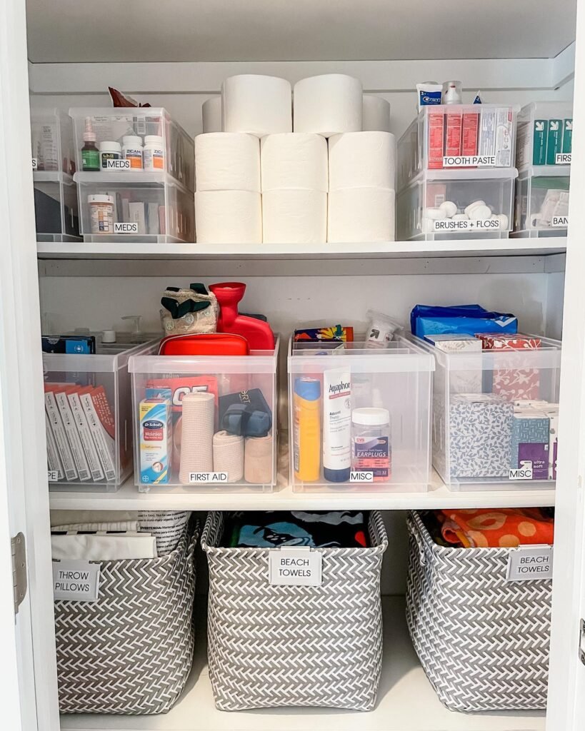 Group Toiletries in Washable Caddies