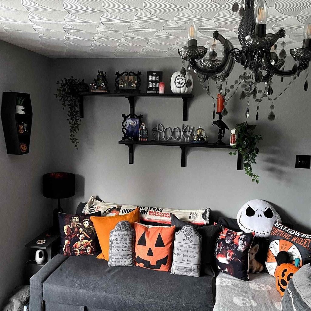 Halloween Living Room Decor