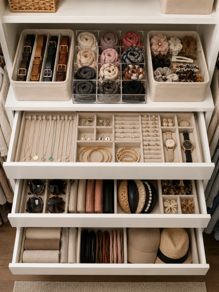 Organize Accessories by Function