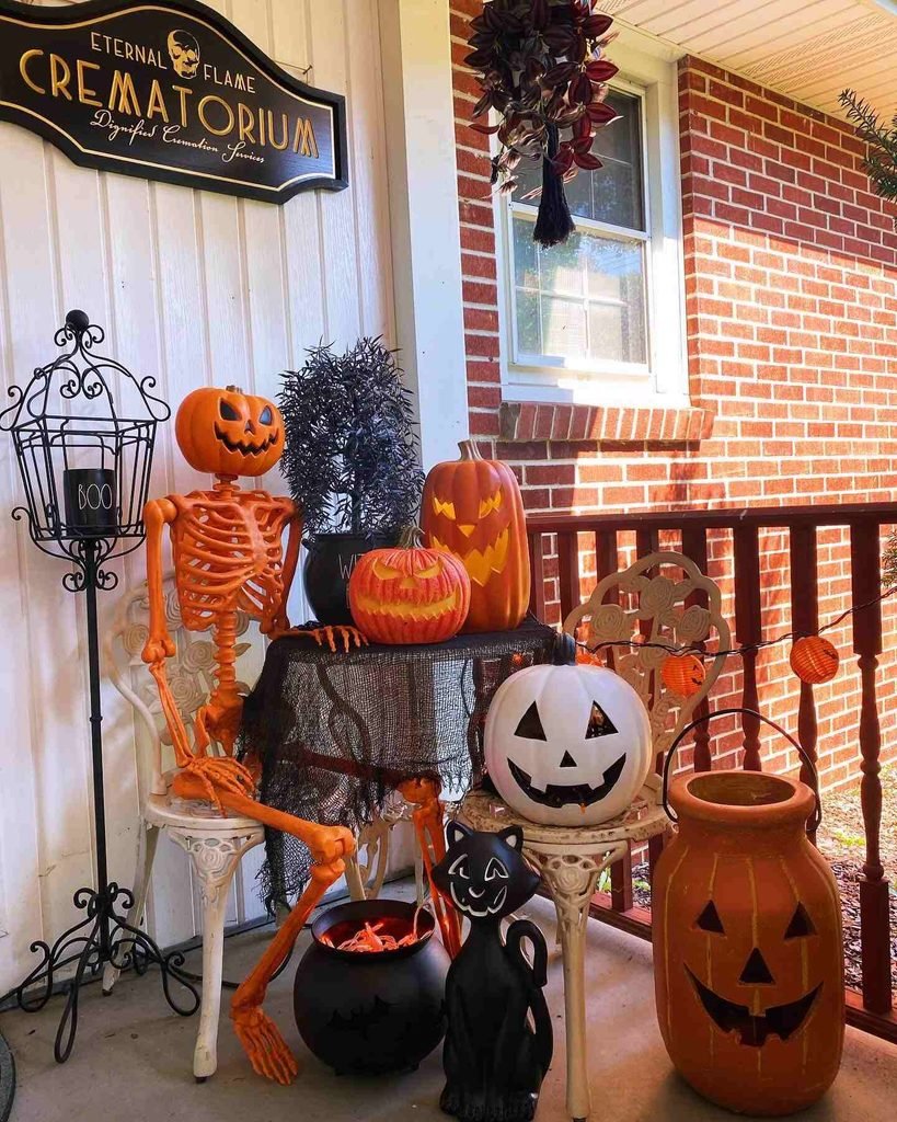 Halloween Living Room Decor