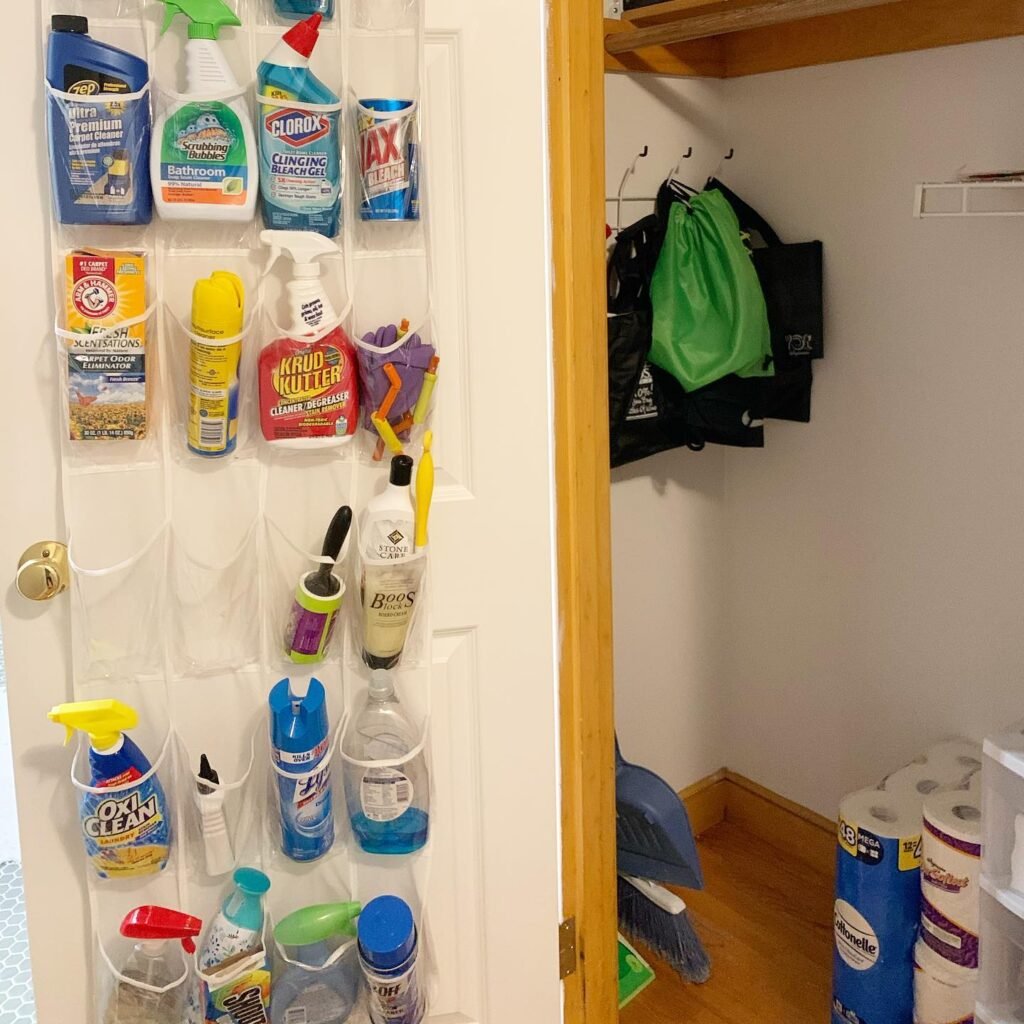 Post a Restocking List Inside the Door