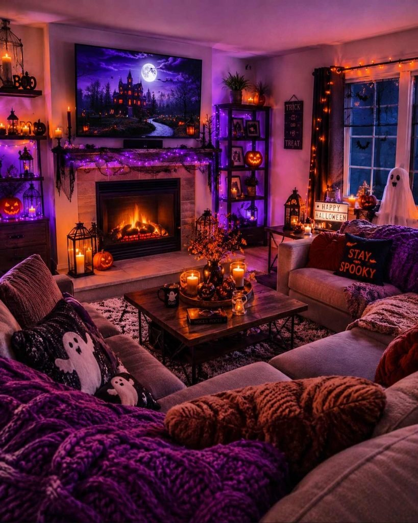 Halloween Living Room Decor