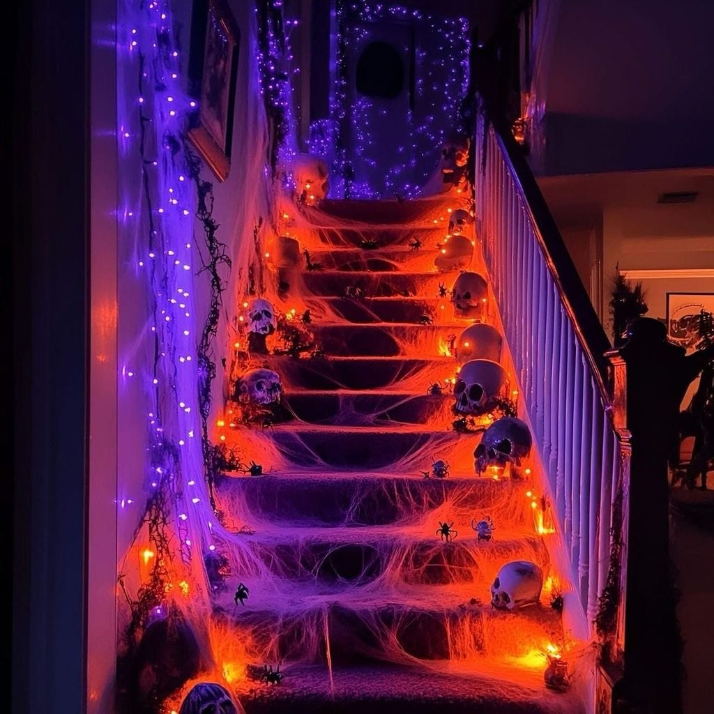 Skull Lined Stairs