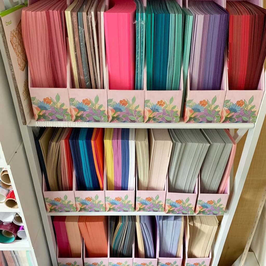 Store Paper, Vinyl, and Cutting Mats Vertically