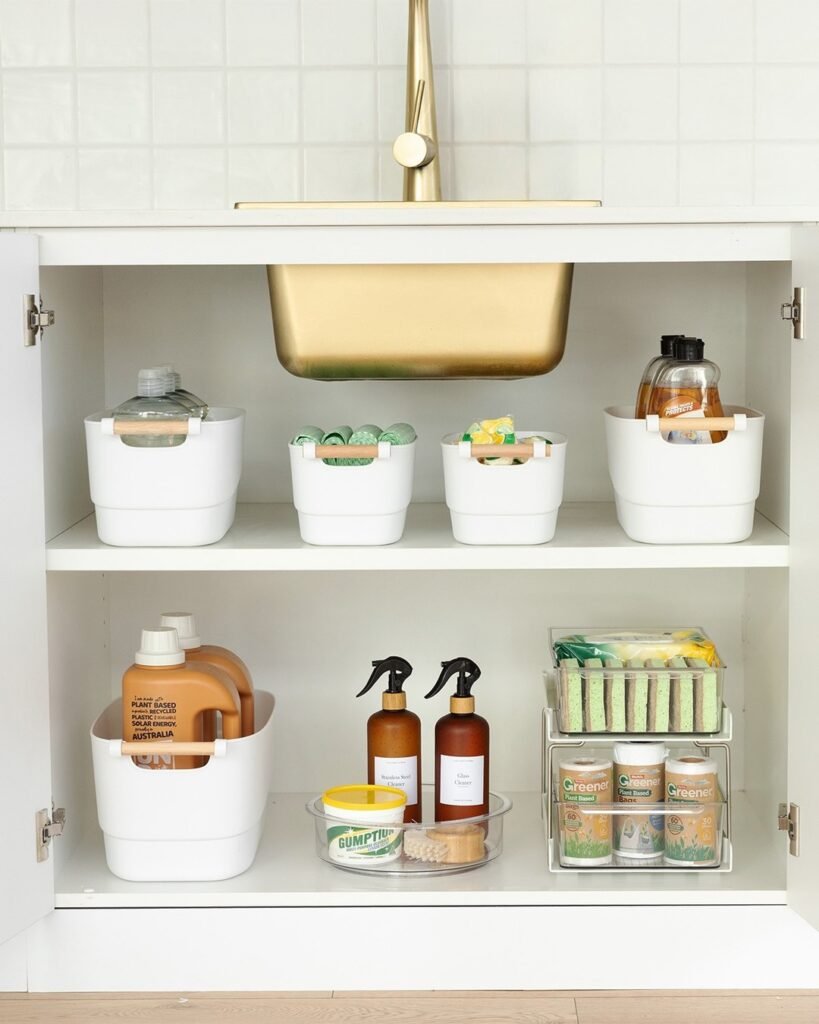 Use Clear Containers for Visibility