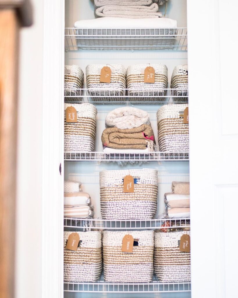 Use the Top Shelf for Seasonal Items