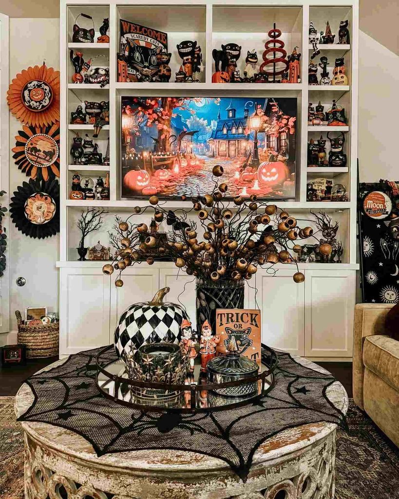 Halloween Living Room Decor